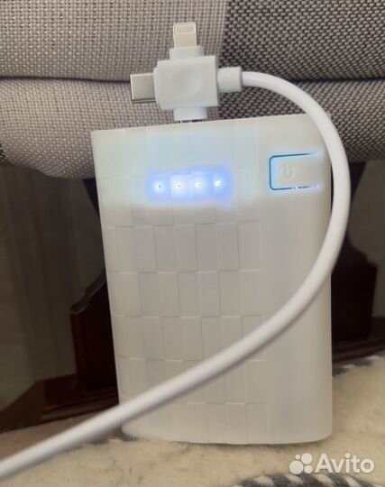 Power bank обслуживаемый+шнур USB 3в1
