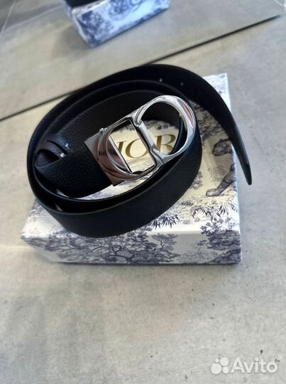 Ремень кожаный Dior