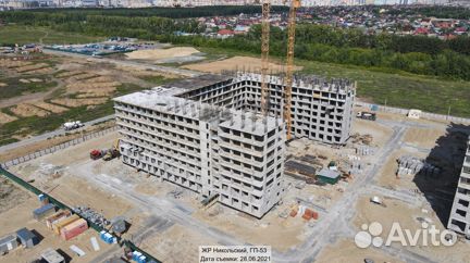 Ход строительства ЖР «Никольский» 2 квартал 2021