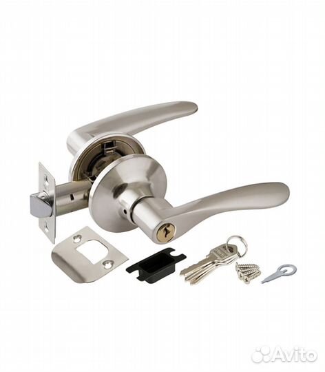 Дверная ручка с замком