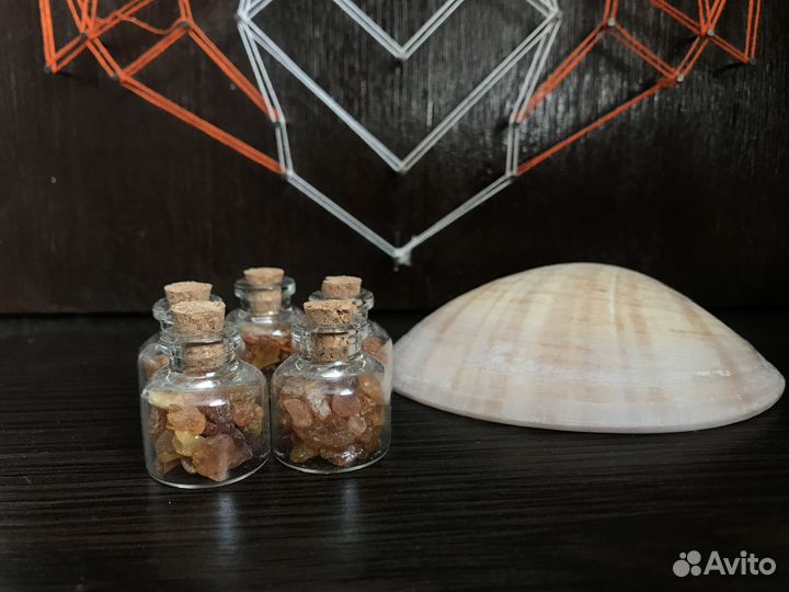 Янтарь бутылочка