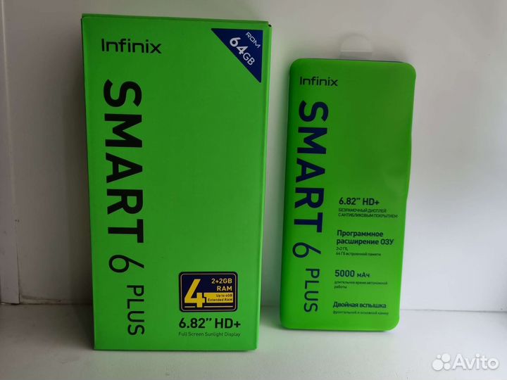 Infinix Smart 6 plus 64gb новый