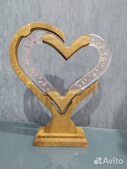 Светильник ночник сердце