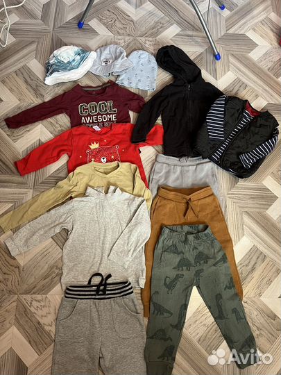 Вещи пакетом на мальчика 92 98 zara H&M gloria j