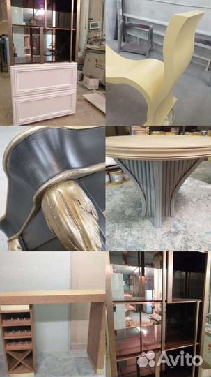 Покраска мебели