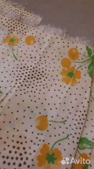 Ткань/отрез/пеленки ситец СССР