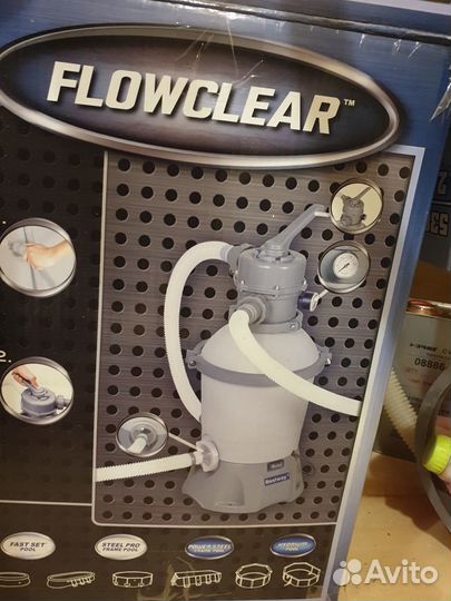 Фильтр песочный для каркасного бассейна Bestway