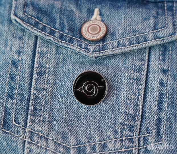 Значок металлический 