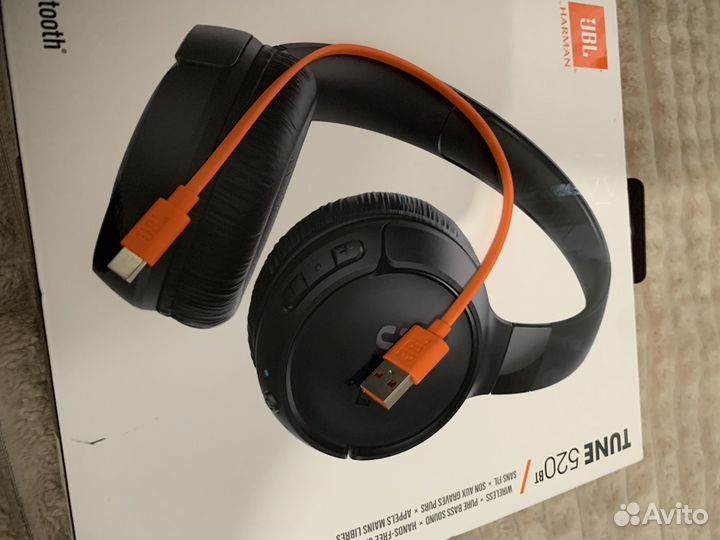 Беспроводные наушники jbl tune 520bt оригинальные