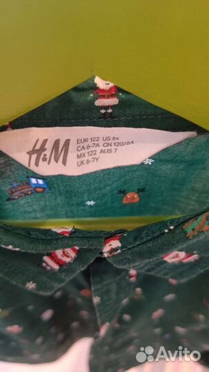 Рубашка для мальчика 122