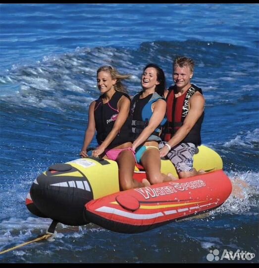 Водная ватрушка новая. Тюбинг для буксировки