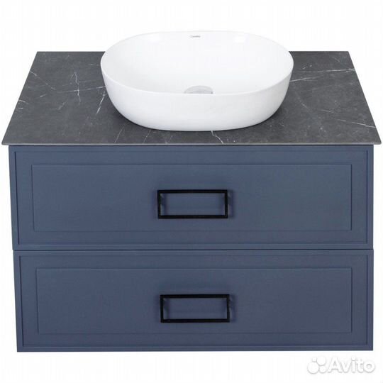 Тумба с раковиной La Fenice Cubo Twin FNC-01-CUB-B