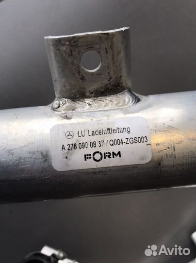 Патрубок интеркулера Mercedes M276 AMG