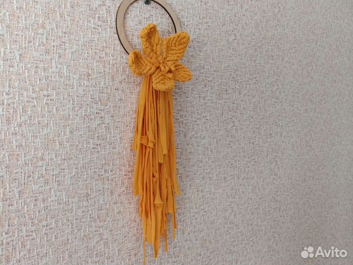 Панно макраме настенное 