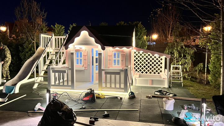 Детский игровой домик. Детская площадка