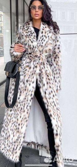 Шуба эко рысь