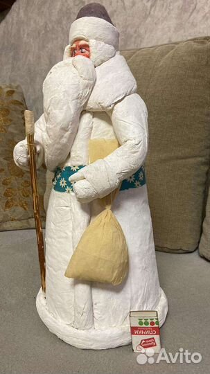 Ватный дед мороз СССР 50см