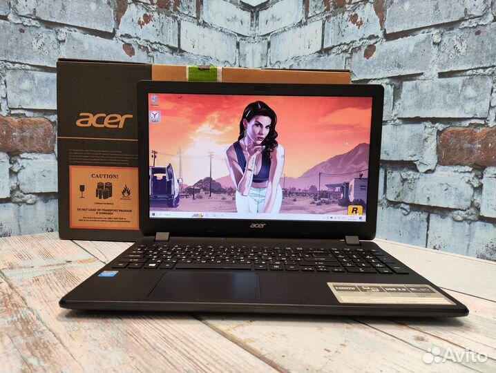 Как новый Acer intel/SSD240/4Gb/HD