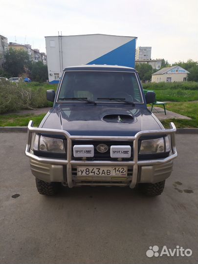 Кенгурин и подножки Mitsubishi Pajero