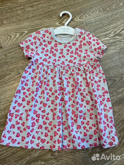 Пакет летних платьев для девочки 74-80