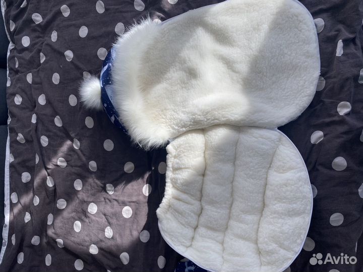 Зимний конверт в коляску