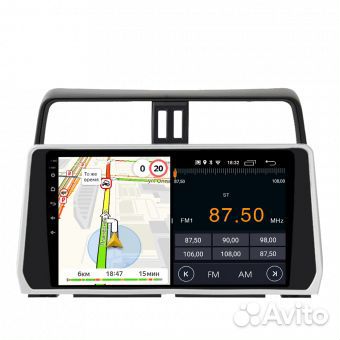 Магнитола Toyota Land Cruiser Prado / Android
