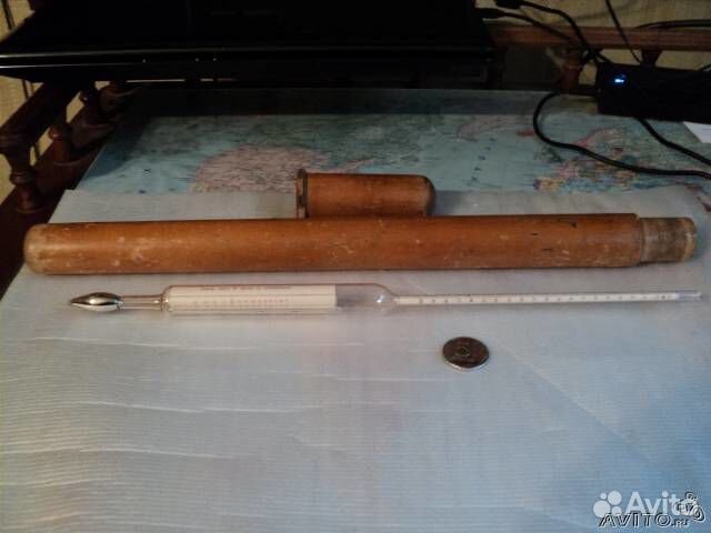 Сахарометр ариометр старинный