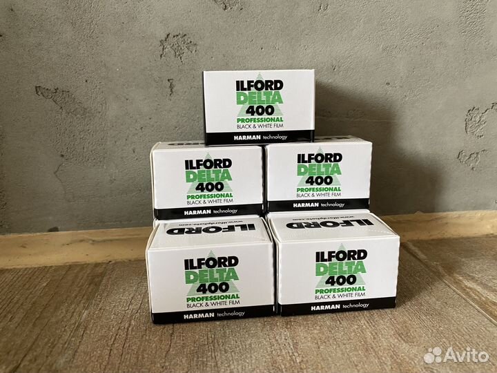 Фотопленка черно-белая 35 мм ilford 36 кадров чб