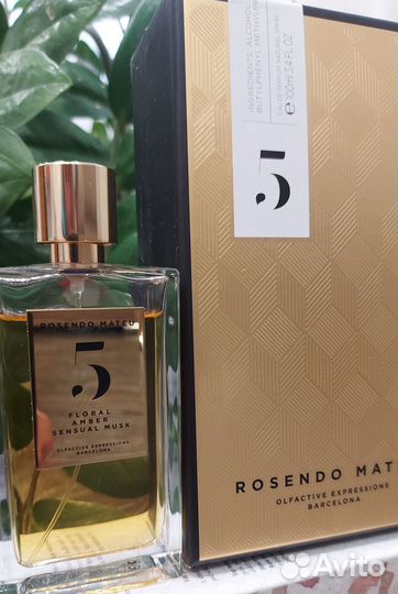 Rosendo Mateu N 5 floral, amber, sensual musk