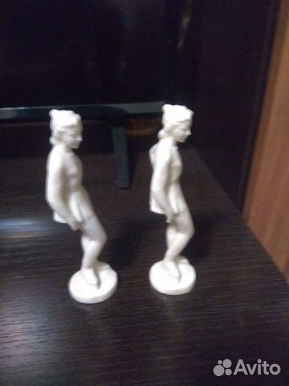 Статуэтка фигуристка СССР 50-е годы