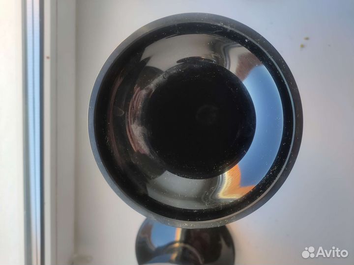 2 вазы из богемского стекла