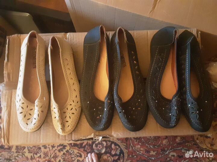 Туфли летние женские