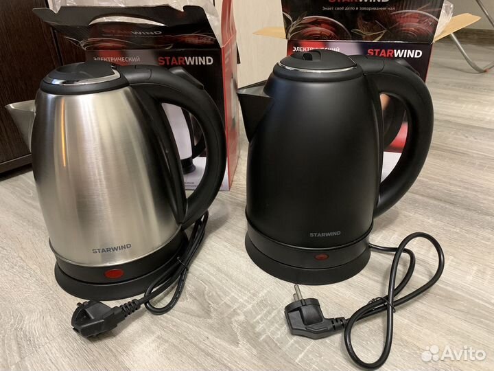 Чайник электрический Starwind 1.8л новый