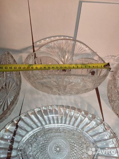 Хрусталь, ваза, салатник