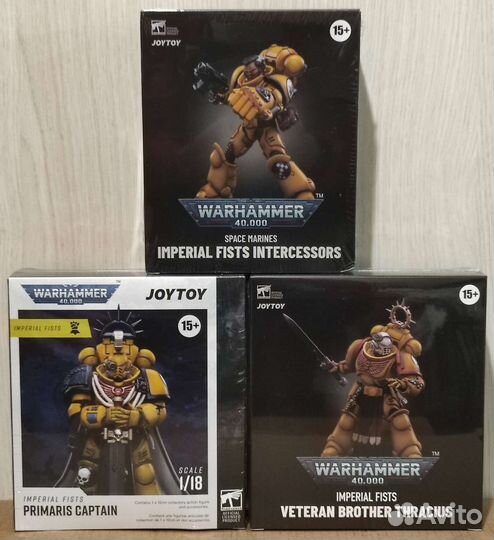 Фигурка Warhammer Imperial Fists Intercessor