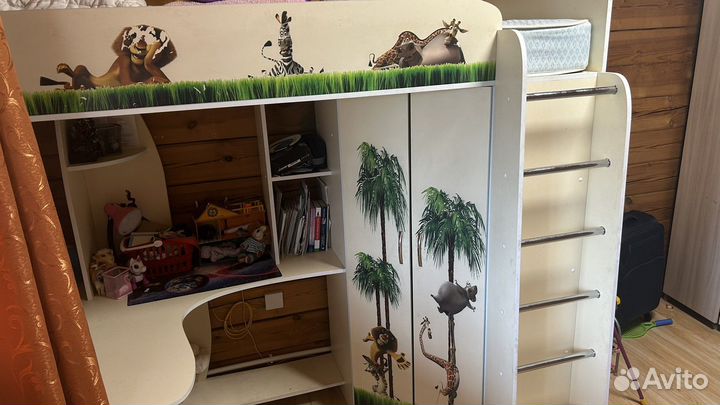 Кровать-чердак