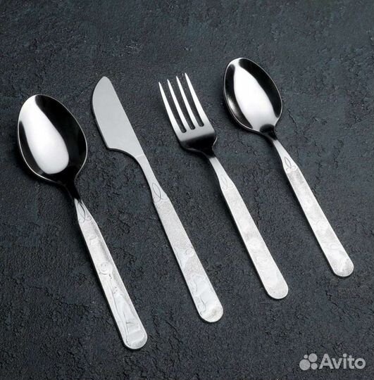 Детский набор столовых приборов «Топтыжка»