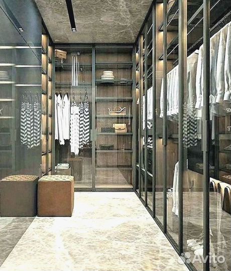 Гардеробная loft