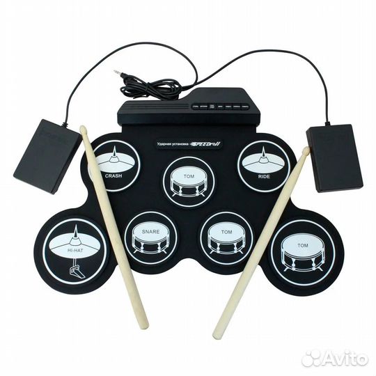 Барабанная установка силиконовая