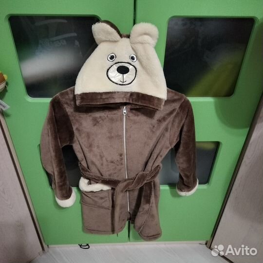 Халат теплый для мальчика