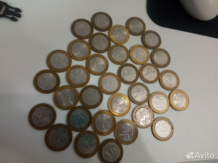 Юбилейные монеты россии 33шт