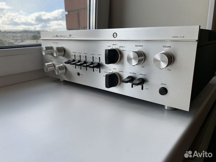 Luxman LX 38. Ламповый усилитель