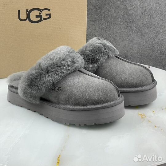 Угги женские тапочки Slippers Scuffette Platform