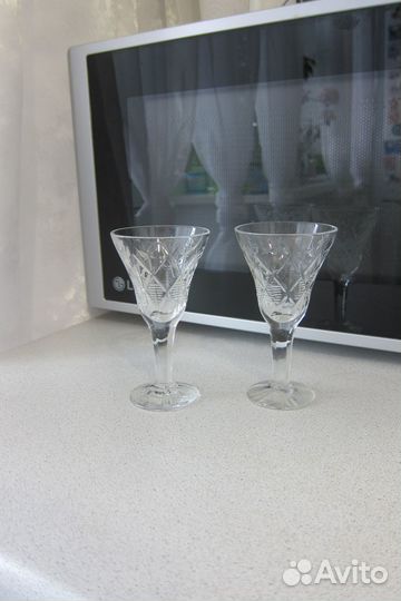 Хрустальные рюмки СССР