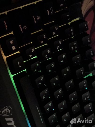 MSI Vigor GK30 игровая полумеханическая клавиатура
