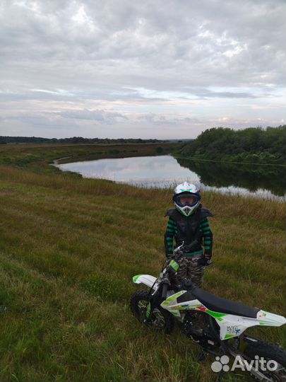 Детский кроссовый мот hasky 110 full crew