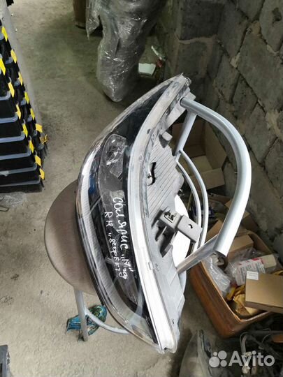 Hyundai solaris Солярис фара правая