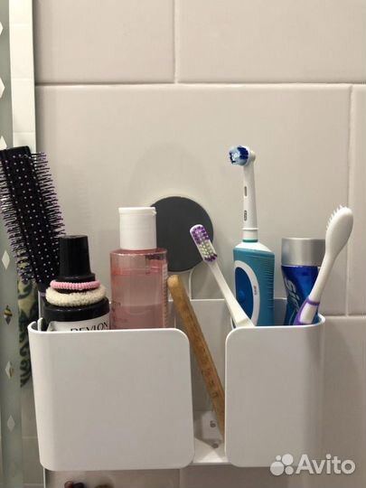 Полка для ванной комнаты без сверления