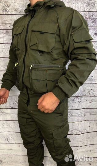 Демисезонный боевой костюм олива костюм горка 6