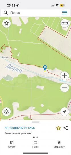 Участок 10,8 сот. (СНТ, ДНП)